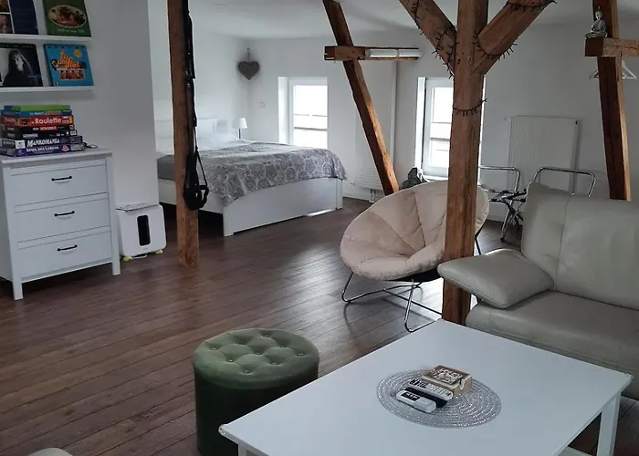 公寓 City-apartment 2 - 120qm, Dart, Airhockey, Beamer 什未林